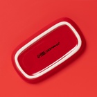 Набор для специй новогодний Доляна «Сани Деда Мороза», 3 предмета: солонка 130 мл, перечница 130 мл, подставка, 16.8×12×9 см, доломит - Фото 6