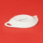 Подставка под чайный пакетик новогодняя Доляна «Сани Деда Мороза», 12×9×1.5 см, доломит - Фото 4