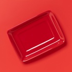 Маслёнка новогодняя Доляна «Волшебное дерево», 16.8×12×9 см, доломит, белая, красная - Фото 6