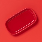 Набор для специй новогодний Доляна «Волшебное дерево», 3 предмета: солонка 130 мл, перечница 130 мл, подставка, 16.8×12×9 см, доломит - Фото 4