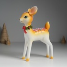 Фигурка полистоун «Олень с посыпкой в новогоднем венке», 14.5×8.5×22 см - Фото 2