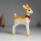 Фигурка полистоун «Олень с посыпкой в новогоднем венке», 14.5×8.5×22 см - Фото 4