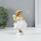 Фигурка полистоун «Малышка фея в цветочном платье с цветочком», 8×8×13 см, МИКС - Фото 3
