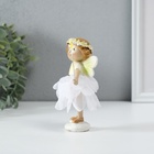 Фигурка полистоун «Малышка фея в цветочном платье с цветочком», 8×8×13 см, МИКС - Фото 4