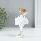 Фигурка полистоун «Девочка фея в платье из цветов», 8×6×16 см, МИКС - Фото 4