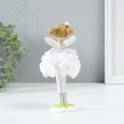 Фигурка полистоун «Девочка фея в платье из цветов», 8×6×16 см, МИКС - Фото 5