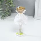 Фигурка полистоун «Девочка фея в платье из цветов», 8×6×16 см, МИКС - Фото 6
