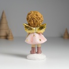 Фигурка полистоун «Ангелочек в розовом платье и белом фартуке», 6.5×5×12.5 см, МИКС - Фото 5