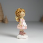 Фигурка полистоун «Ангелочек в розовом платье и фартуке», 4.5×3.5×9.5 см, МИКС - Фото 4