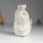 Фигурка полистоун «Воробушек в шапке с серебристой ёлкой», 10×8.5×13 см - Фото 5