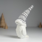 Фигурка полистоун «Птица пучеглазая в серой шапке», 6.5×8×23 см - Фото 5