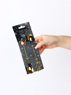 Ложки с подвесами «Счастья в Новом году!», подарочный набор 2 шт., 15.8×2.5 см - фото 65436165