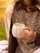 Кружка SL Home «Осенний бриз», 420 мл, доломит, белая - Фото 7