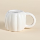 Кружка SL Home «Осенний бриз», 420 мл, доломит, белая - Фото 4