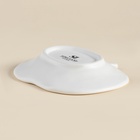 Тарелка SL Home «Осенний бриз», 13×11 см, доломит, белая - Фото 5