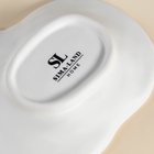 Тарелка SL Home «Осенний бриз», 13×11 см, доломит, белая - Фото 6