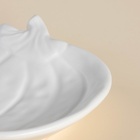 Тарелка SL Home «Осенний бриз», 16×14.5×3.3 см, доломит, белая - Фото 4