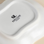 Тарелка SL Home «Осенний бриз», 16×14.5×3.3 см, доломит, белая - Фото 6