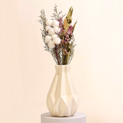 Сухоцветы «Хлопок», набор из 4 видов, 47×21.5×9 см