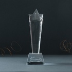 Наградная фигура стела «Звезда - Победитель», 6.5×6.5×23 см - Фото 3