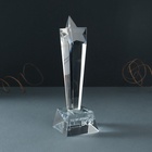 Фигура стекло «Стела наградная. Звезда - Ты можешь всё», 6.5×6.5×23 см - Фото 5