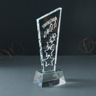 Фигурка стекло «Стела наградная. Звёзды - Прирождённый лидер», 8×8×23 см - Фото 5