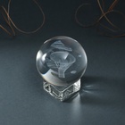 Фигурка стекло шар «Дирижабль», d=6 см - Фото 6