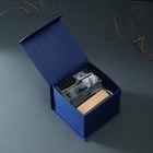 Фигурка светящаяся стекло «Прямоугольник. Мыслитель», подставка дерево, USB, 7×7×10 - Фото 11