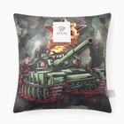 Подушка декоративная Этель«Танк. 23 февраля», 40×40 см, велюр - Фото 6