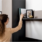 Полка навесная «МОБИ. Сидней», 1299×216×240 мм, цвет антрацит/веллюто капучино - Фото 2