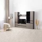 Полка навесная «МОБИ. Сидней», 1299×216×240 мм, цвет антрацит/веллюто капучино - Фото 3