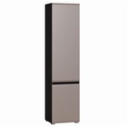 Пенал «МОБИ. Сидней», с полками, 500×413×2052 мм, цвет антрацит/веллюто капучино - Фото 1