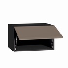 Шкаф навесной «МОБИ. Сидней», 600×413×348 мм, цвет антрацит/веллюто капучино - Фото 2