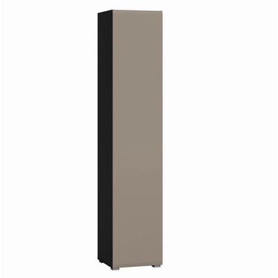 Шкаф - пенал «Сидней 16.313», 420×413×2052 мм, цвет антрацит/веллюто капучино