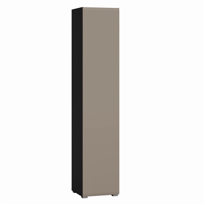 Шкаф - пенал «Сидней 16.313», 420×413×2052 мм, цвет антрацит/веллюто капучино - Фото 1