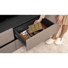 Гостиная «МОБИ. Сидней» комплект из 5 модулей, 2649×413×2052 мм, цвет антрацит/веллюто капучино - Фото 3