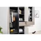 Прихожая «МОБИ. Сидней», компоновка 1, 5 модулей, 1680×573×2400 мм, цвет антрацит/веллюто капучино - Фото 4