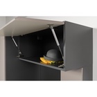 Прихожая «МОБИ. Сидней», компоновка 1, 5 модулей, 1680×573×2400 мм, цвет антрацит/веллюто капучино - Фото 7