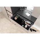 Прихожая «МОБИ. Сидней», компоновка 1, 5 модулей, 1680×573×2400 мм, цвет антрацит/веллюто капучино - Фото 8