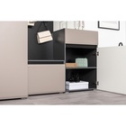 Прихожая «МОБИ. Сидней», компоновка 2, 5 модулей, 2040×573×2052 мм, цвет антрацит/веллюто капучино - Фото 7