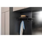 Прихожая «МОБИ. Сидней», компоновка 3, 2040×573×2400 мм, цвет антрацит/веллюто капучино - Фото 5