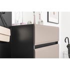 Прихожая «МОБИ. Сидней», компоновка 3, 2040×573×2400 мм, цвет антрацит/веллюто капучино - Фото 6