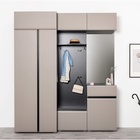 Прихожая «МОБИ. Сидней», компоновка 3, 2040×573×2400 мм, цвет антрацит/веллюто капучино - Фото 7