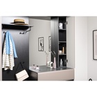 Прихожая «МОБИ. Сидней» компоновка 4, 2280×413×2400 мм, цвет антрацит/веллюто капучино - Фото 3