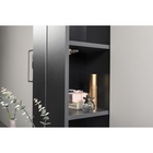 Прихожая «МОБИ. Сидней» компоновка 4, 2280×413×2400 мм, цвет антрацит/веллюто капучино - Фото 4