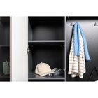 Прихожая «МОБИ. Сидней» компоновка 4, 2280×413×2400 мм, цвет антрацит/веллюто капучино - Фото 7