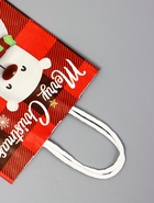 Подарочные пакеты новогодние крафт «Рождество», 15?21?8 см, Набор 5 шт. (комплект 2 шт) - фото 42938616