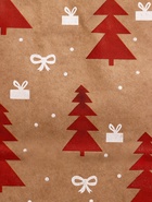 Подарочные пакеты новогодние крафт «Чудо», 15?21?8 см, Набор 5 шт. (комплект 4 шт) - фото 42938637