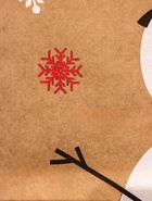 Подарочные пакеты новогодние крафт «Чудо», 15?21?8 см, Набор 5 шт. (комплект 4 шт) - фото 42938642