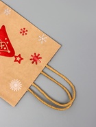 Подарочные пакеты новогодние крафт «Чудо», 15?21?8 см, Набор 5 шт. (комплект 4 шт) - фото 42938632